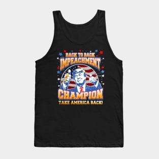 Back to Back Impeachment Champ Trump 2024 Tank Top